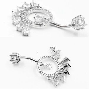 Sterling Silver Belly Ring
